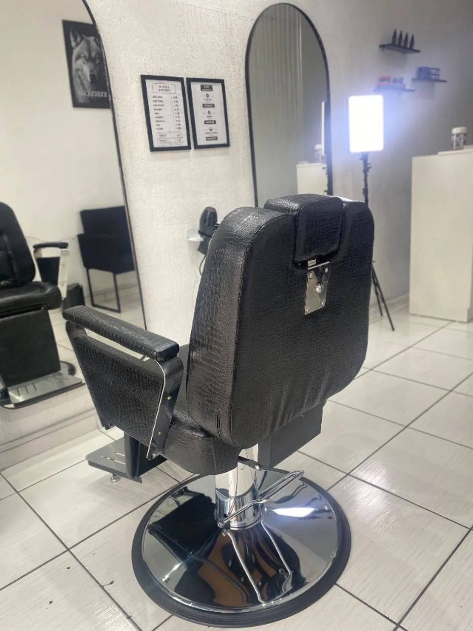 Cadeira barbearia  - Foto 2