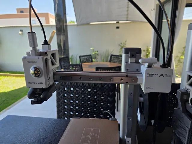 Impressora 3D Bambu Lab A1 Mini impecável, Funcionando 100%, Completa na caixa + NF - Foto 5