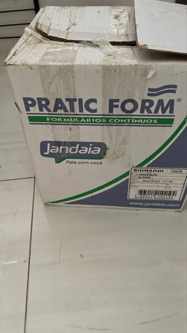 1500 Folhas Formulário Continuo 80 colunas445600331654113281
