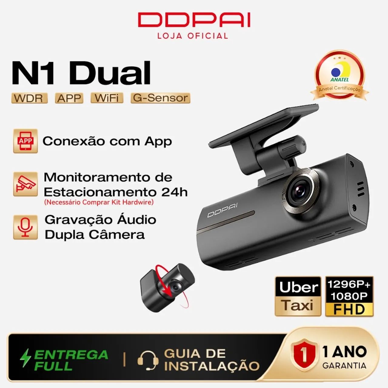 Câmera DDPAI  - Foto 2