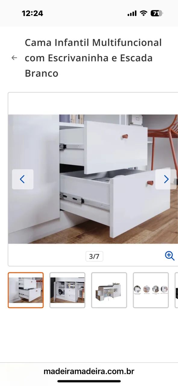 Cama solteiro multifuncional  - Foto 2