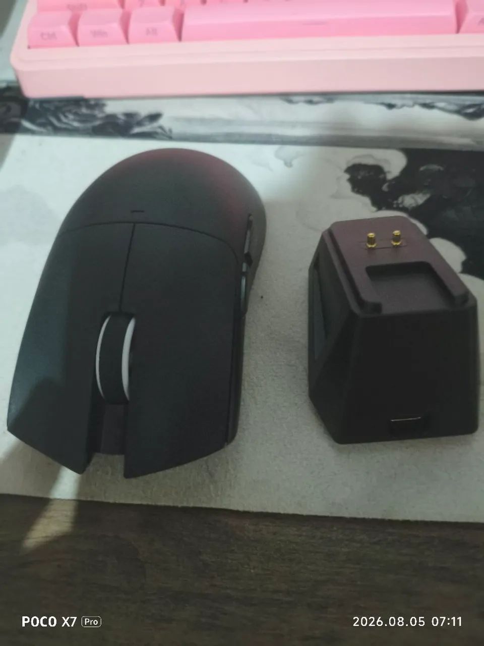 Mouse Gamer Attack Shark X11 Preto - Lacrado - Foto 4