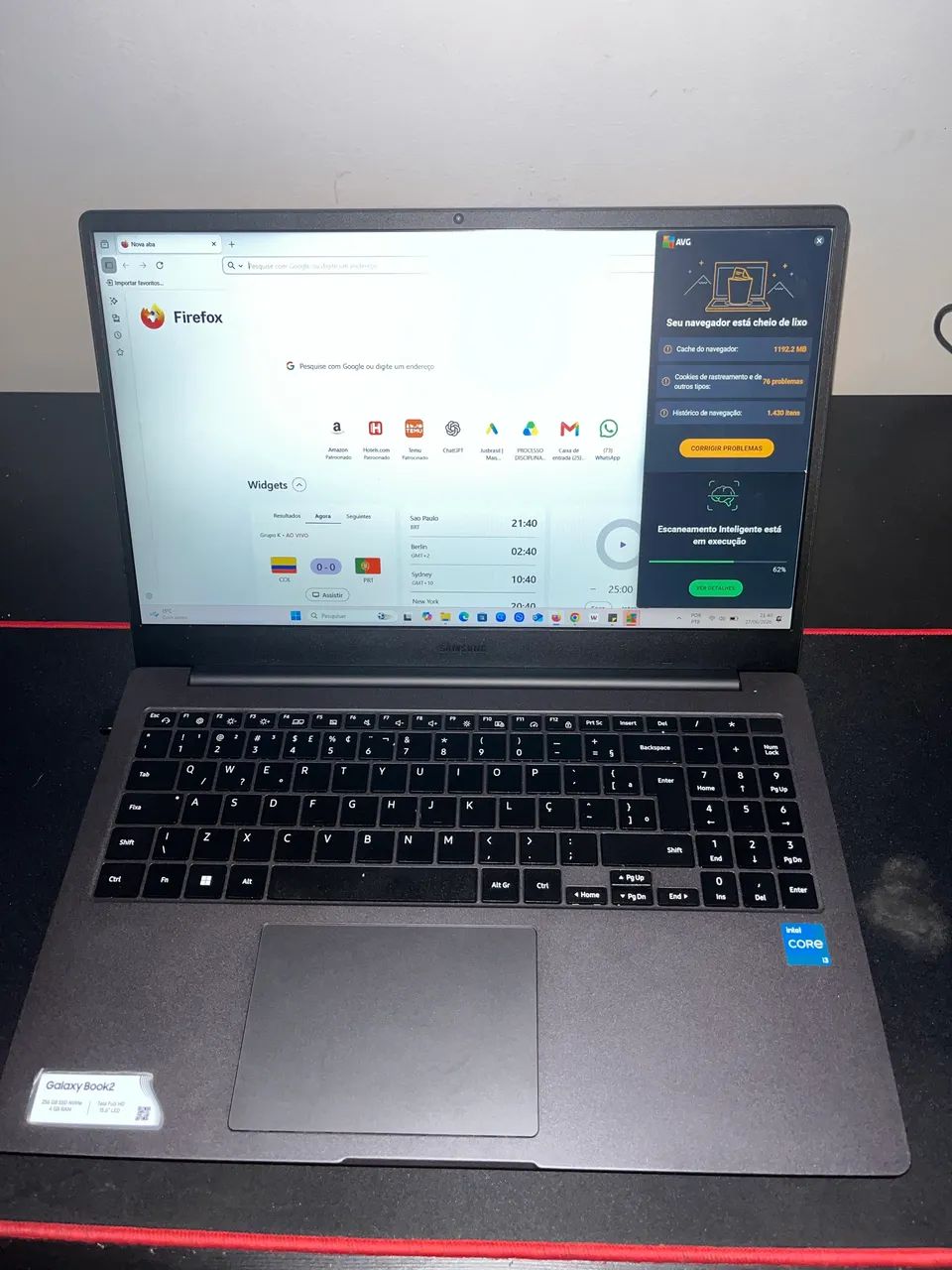 Samsung Galaxy Book2 | Intel Core i3 | Tela 15,6 - Foto 3