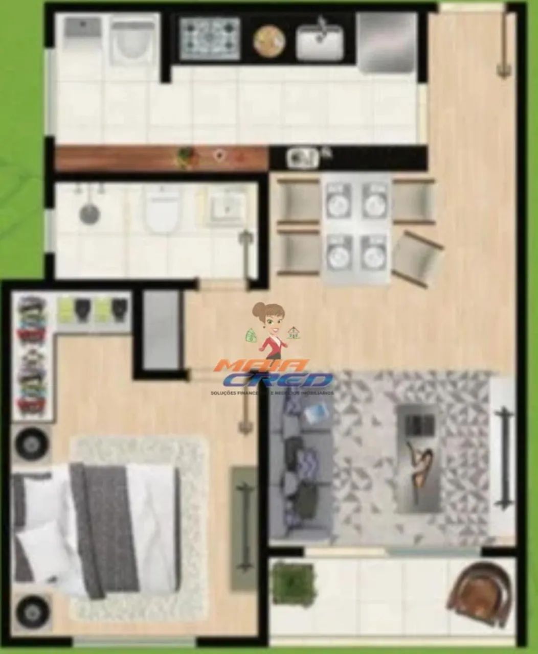 Apartamento para Venda em Santa Cruz Cabrália, Alto de nova Cabrália, 2 dormitórios, 1 suí - Foto 3