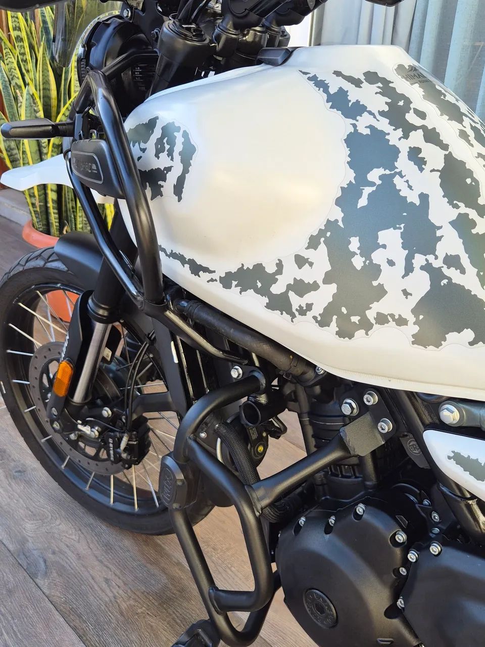 Himalayan 450 kamet white  - Foto 5