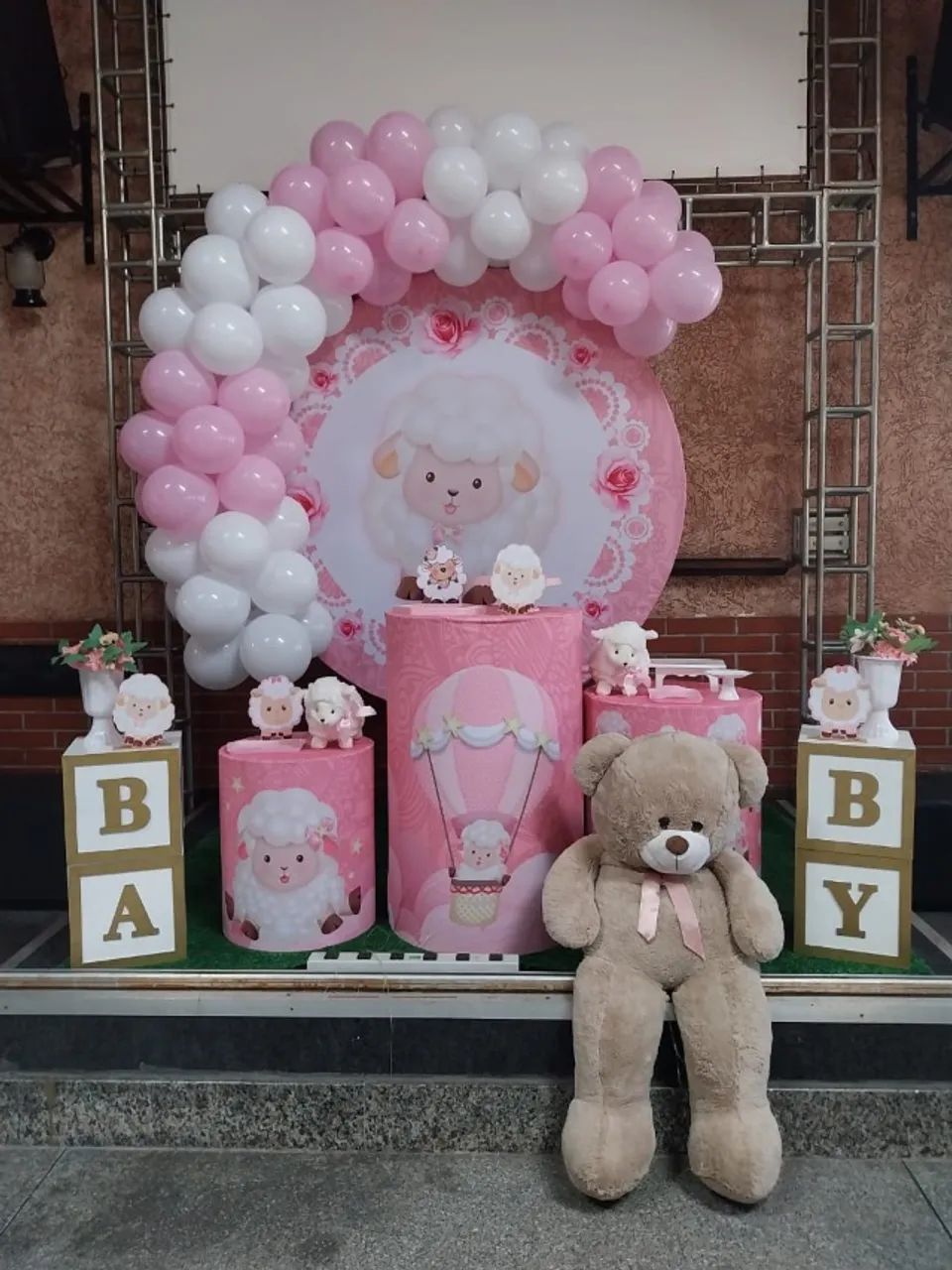 Decoração Chá de bebê menina - Foto 4