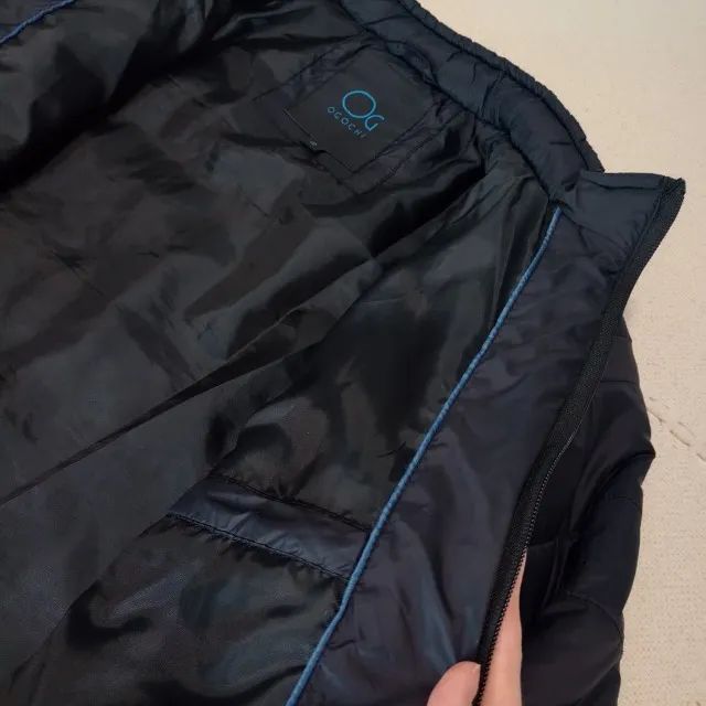 Jaqueta puffer Ogochi original preta - Foto 3