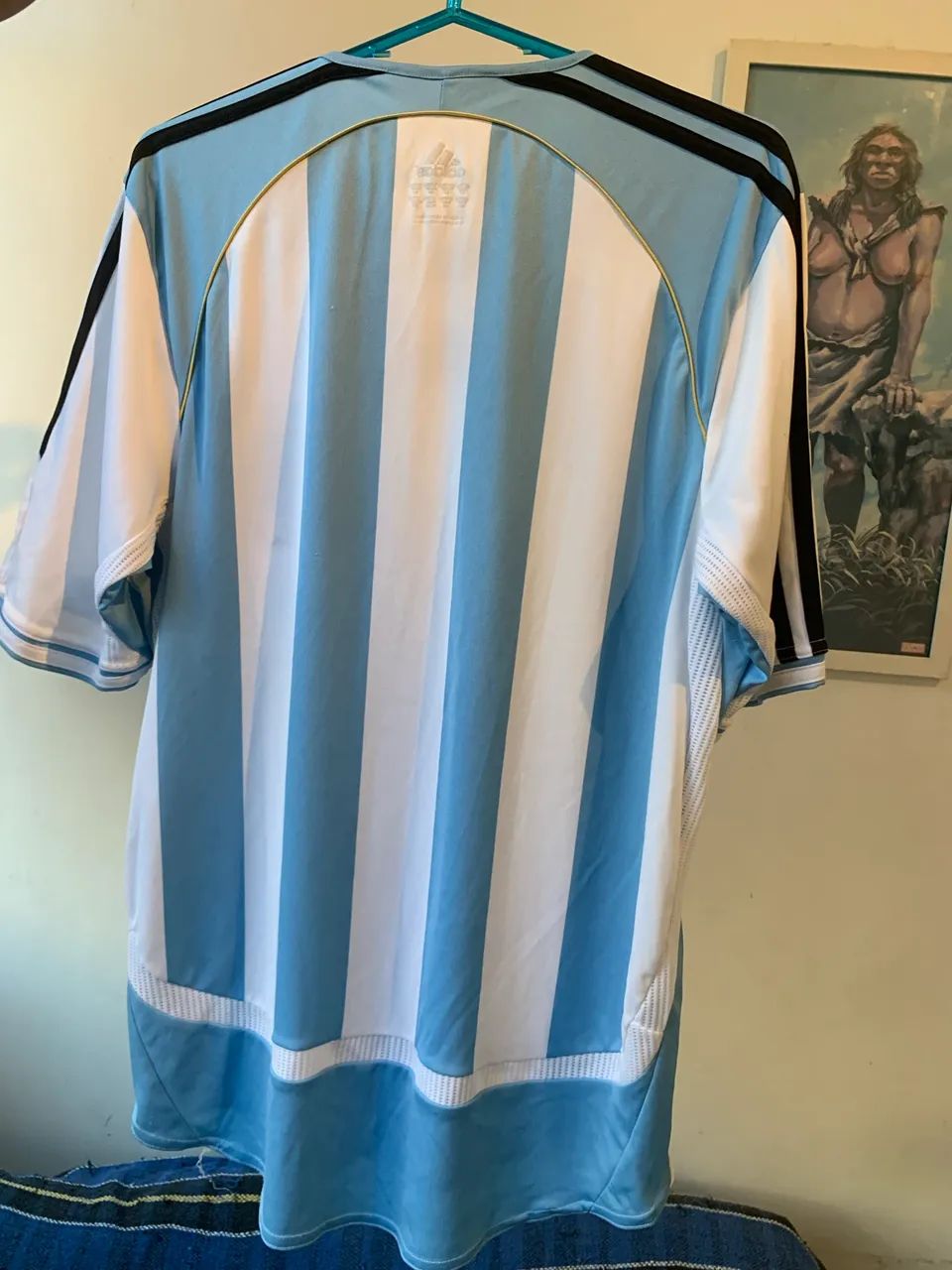 Camisa Argentina Home Kit 2006 Adidas Original - Foto 3