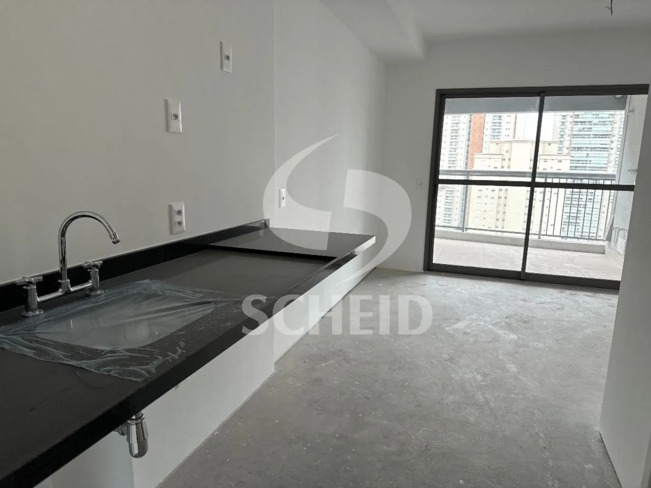 Studio de 29m2 no Condomínio Air Brooklin - EZTEC