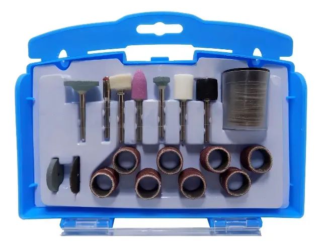 Kit Micro Retifica 69 Peças Profissional Gamma G19504 - Foto 3