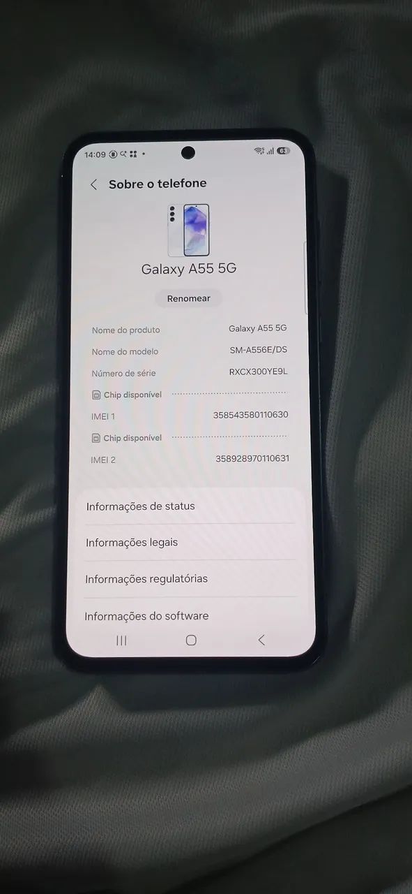 Samsung Galaxy A55 256GB Preto