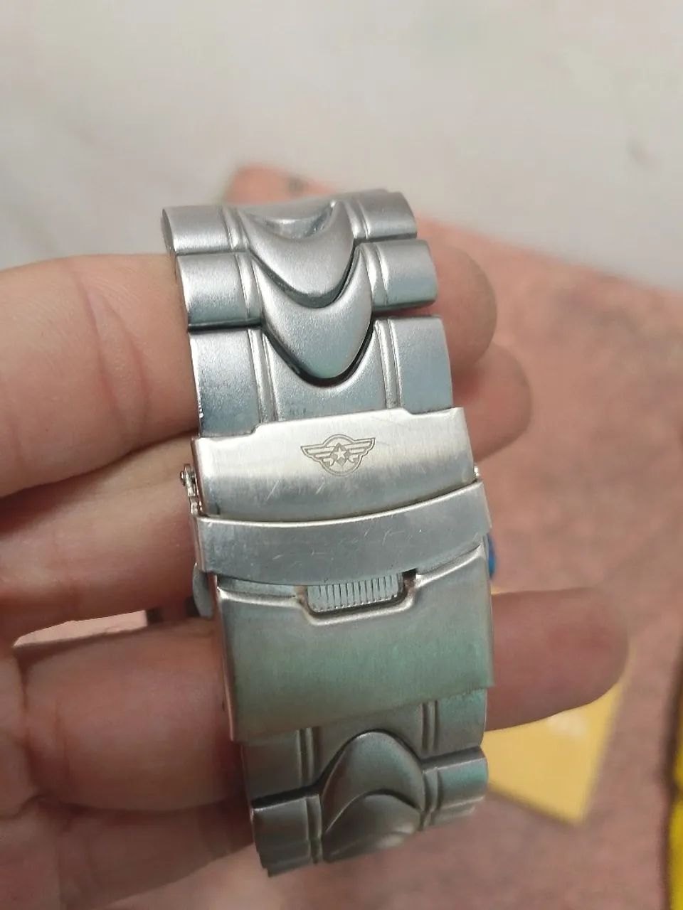 Relógio Masculino Aço Robusto - Foto 3