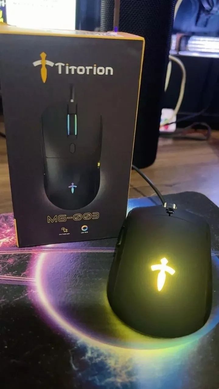 Mouse Gamer 7200 dpi Com Fio Led Rgb - Foto 2