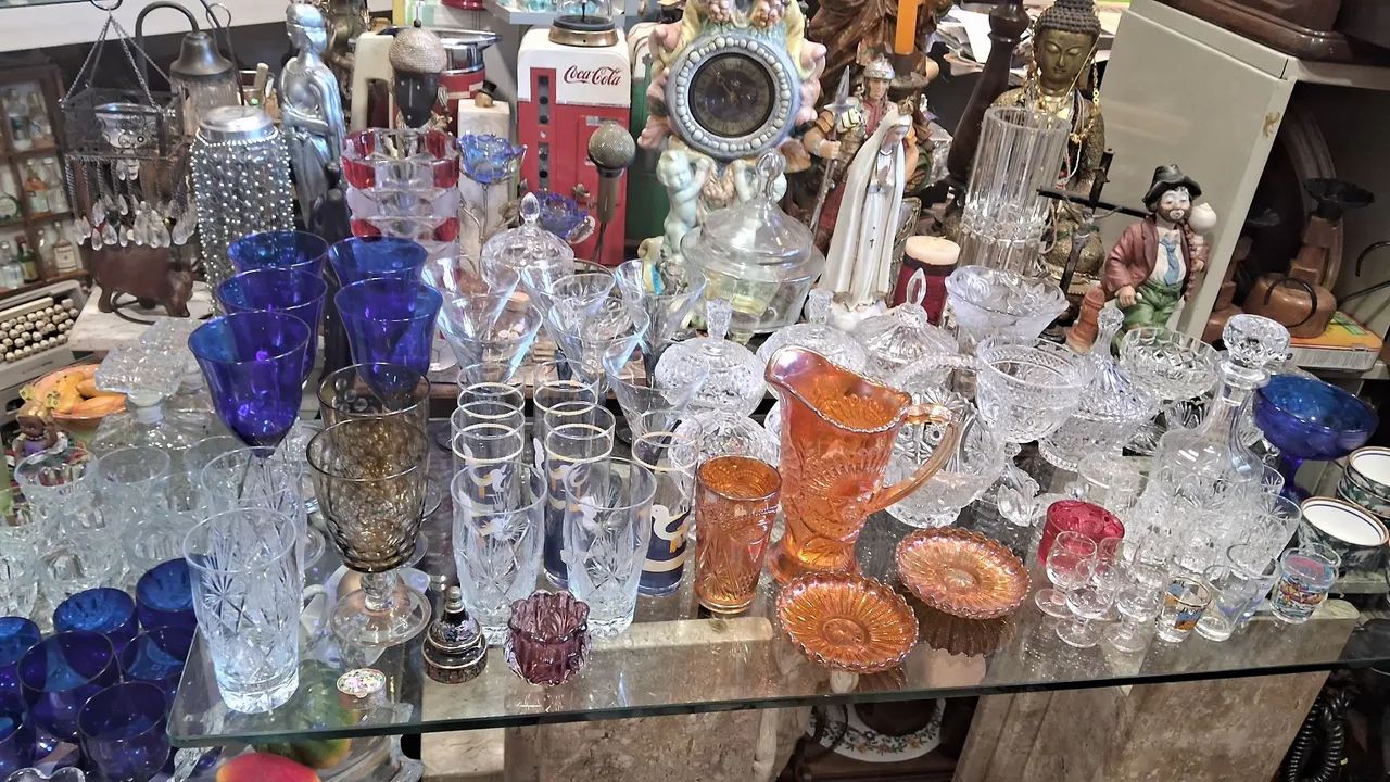 Antiguidades Belíssimos itens para decoração ou uso SAVASSI 