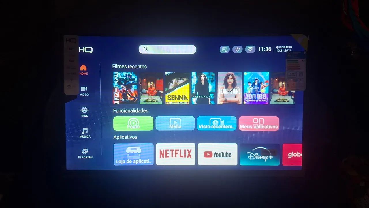 Vendo Smart TV 32 HQ No Plástico  - Foto 3