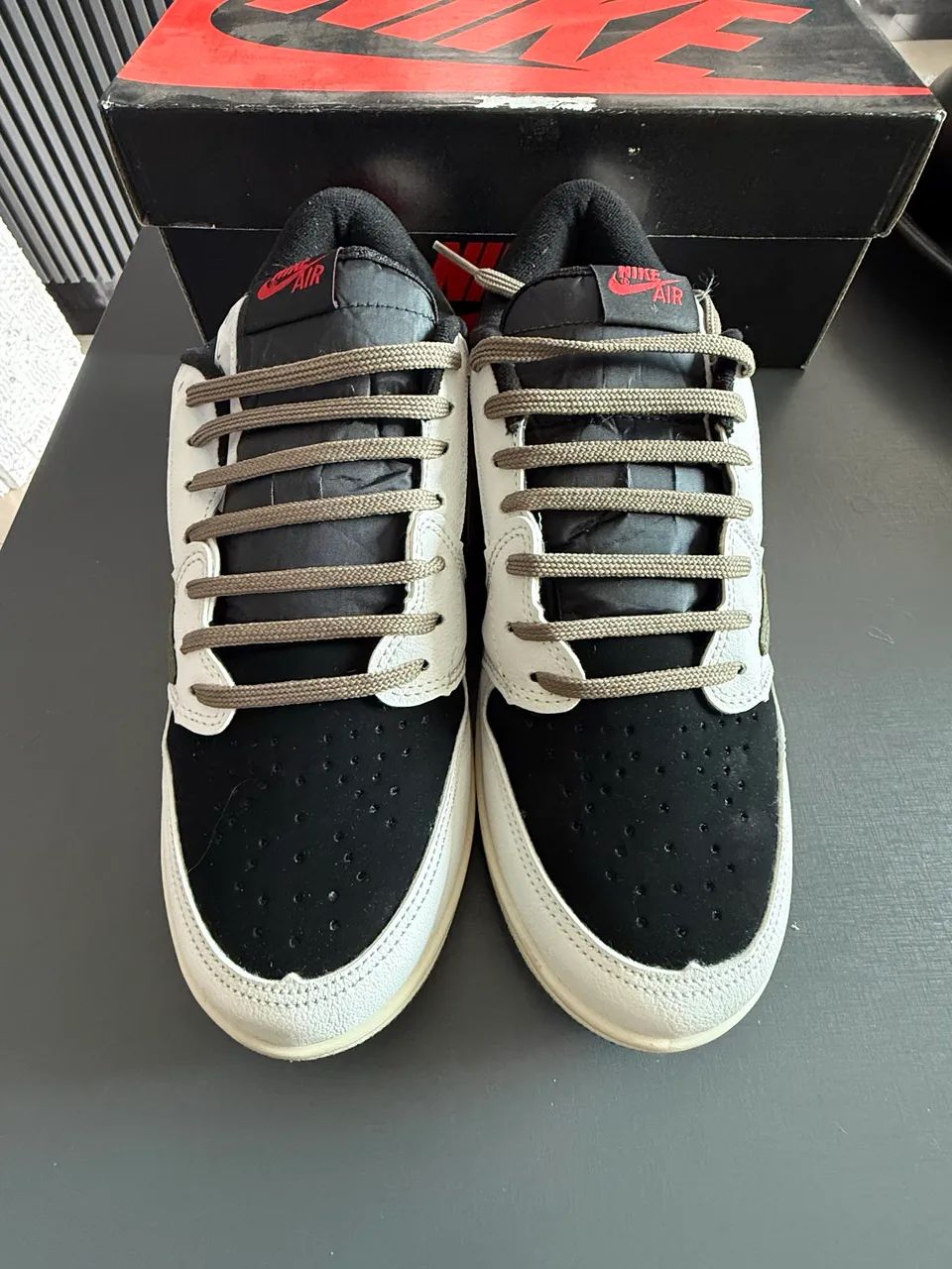 tênis nike air jordan 1 low travis scott 40 - Foto 2