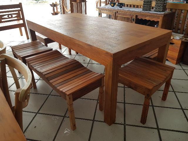 Mesa Demolição Mocha Mosaico Maquinada - Foto 6