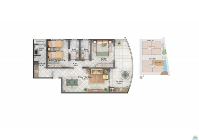 Apartamento à venda com 2 dormitórios em Pantano do sul, Florianopolis cod:14370 - Foto 11
