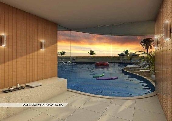 Frente ao mar espetacular 02 e 03 quartos com 03 suites e Coberturas Praia dos Anjos - Foto 13