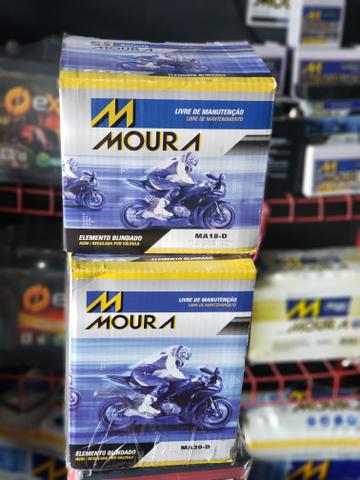 Bateria Moura 18 e 30 ah