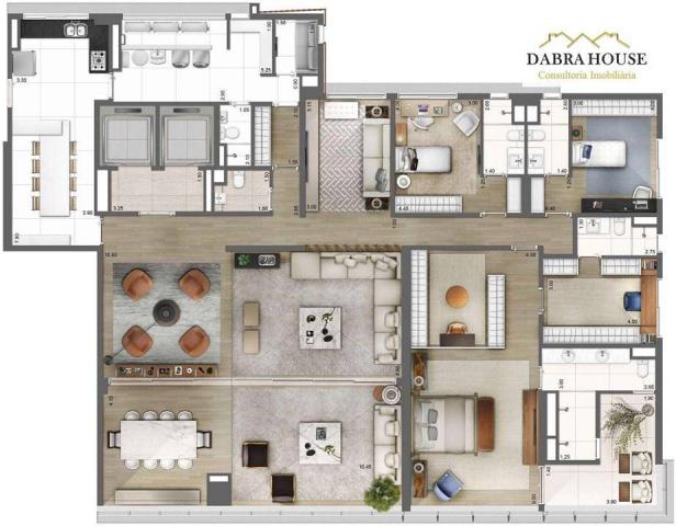 Apartamento à venda com 4 dormitórios em Vila olímpia, São paulo cod:AP0875 - Foto 2