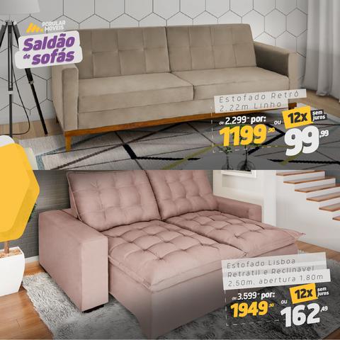 Saldão de Sofás Direto de Fábrica (Estoque Atualizado) 2020 - Foto 4
