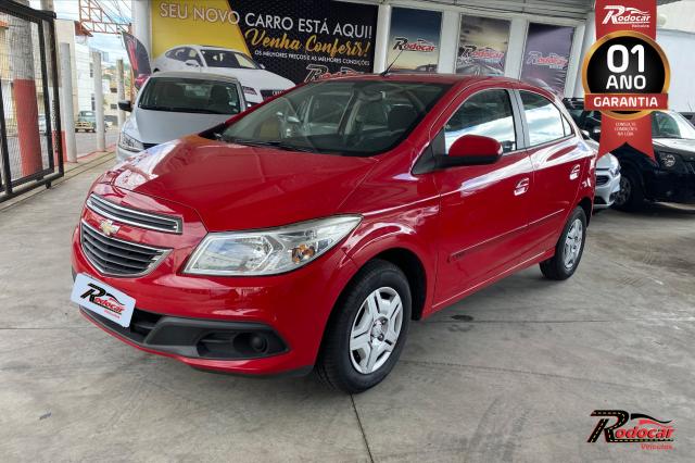 Chevrolet GM Onix LT 1.0 Vermelho