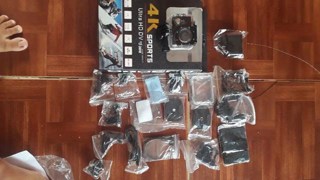 Camera filmadora para capacete