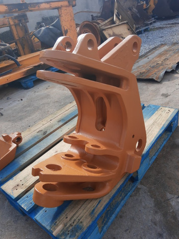 ?Cara de cavalo? chassi oscilante retroescavadeira CASE 580L/ M ? p/n 148822A1 - Foto 6