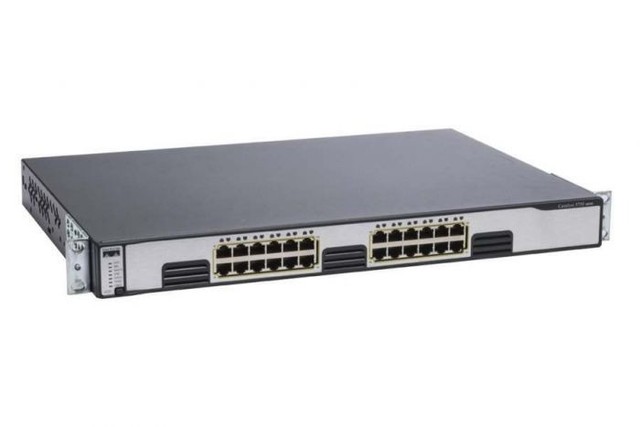 Switch Cisco 3750 24 Portas 10 100 Ws c3750 24TS S  l3