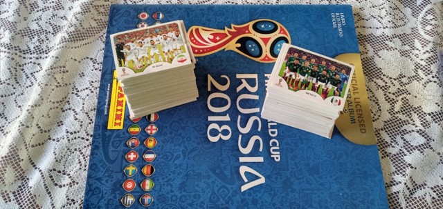 Álbum da  copa 2018 zerado