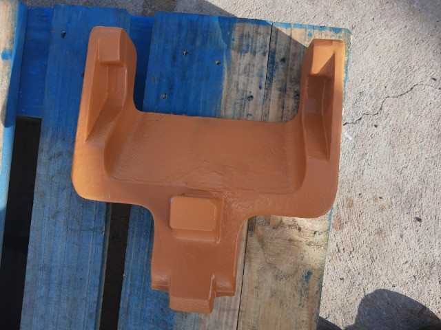 Trava do retro ?Trinco? retroescavadeira CASE 580L/ M ? p/n 379941A1 - Foto 5