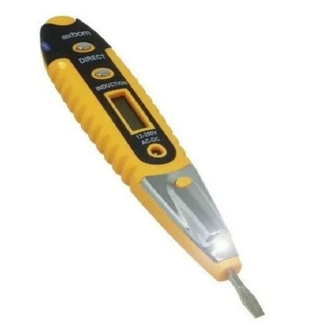 Testador De Voltagem Digital Tipo Caneta Alerta Sonoro Luz - Foto 2