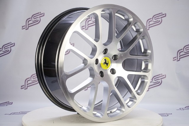 Rodas Truform Prata Diamantado 5x114,3 - 20x8,5 E 20x10 aro 20 duas talas - Foto 4