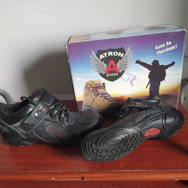 Tênis Motociclista Bota Valentino Rossi 46 Couro Atron Shoes - Motos -  Jardim Guarujá, Sorocaba 998697659 | OLX