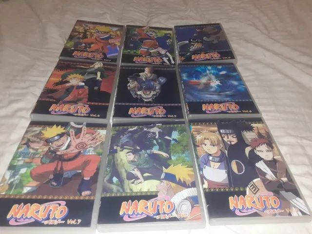 DVD Naruto Clássico - Coleção Completa - 220 Episódios
