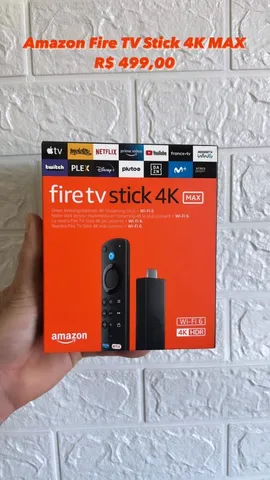 Fire Tv Box 4k Tv Stick 3 Inclui Comandos Da Tv Com Atalhos - GR Eletrônicos