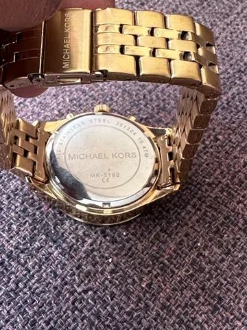 Relógio Michael Kors MK-5192 Dourado: elegância e funcionalidade em um só produto - Foto 4