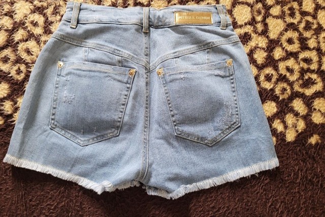 Shorts  PitBull 100% Novo / Original. T: 36. - Foto 3