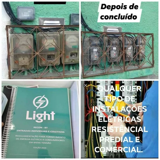 Eletricista credenciado light