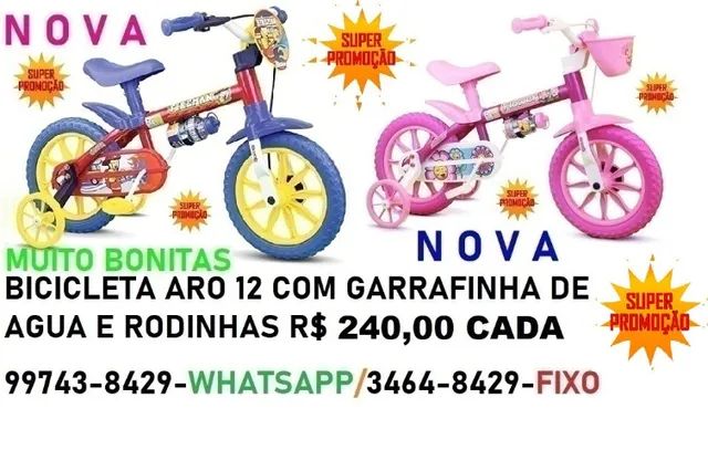 Triciclo Infantil Nathor Motoca Disney Mickey