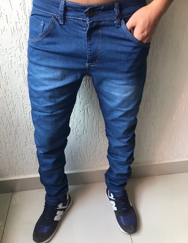 Calça jeans masculina com elastano  - Foto 2