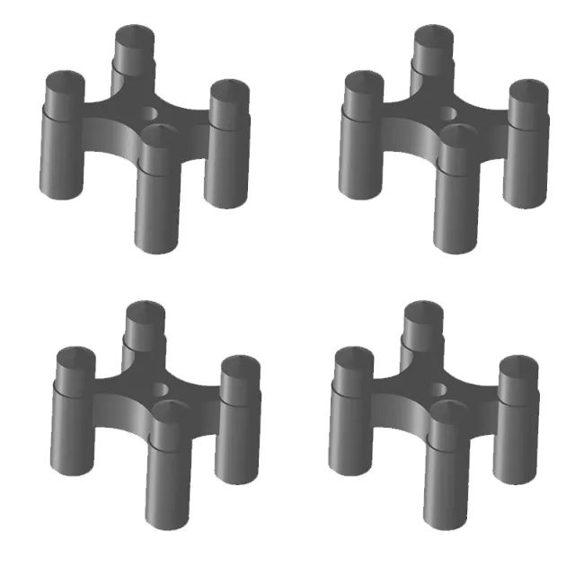 Espaçador Plástico Ferragem Roseta e Cadeirinha Concreto 1000 unidades 2,5 Ou 3cm - Foto 6