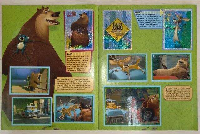 Álbum de figurinhas O BICHO VAI PEGAR - Foto 2