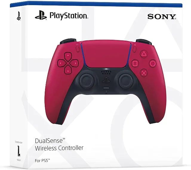 Controle Original PS5 Dualsense Cosmic Red Vermelho Sony - Novo Lacrado