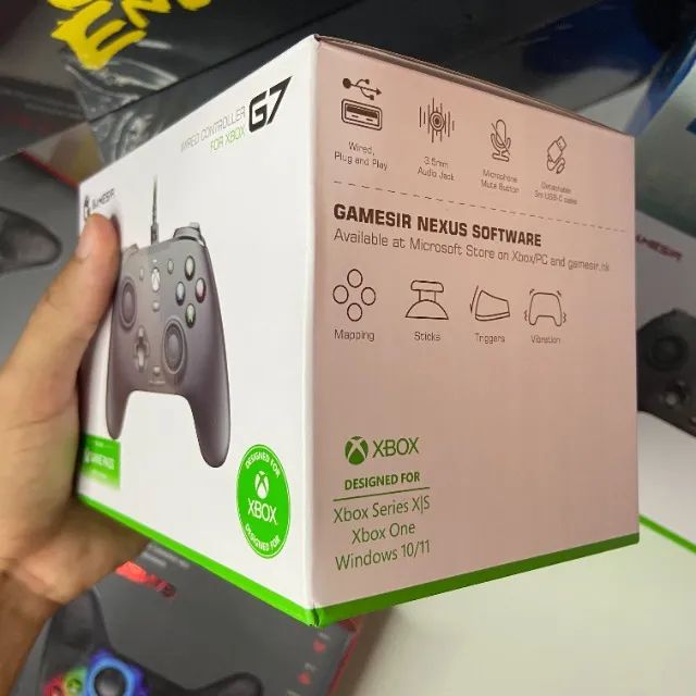 Controle GameSir G7 SE, Com fio, Xbox e Windows