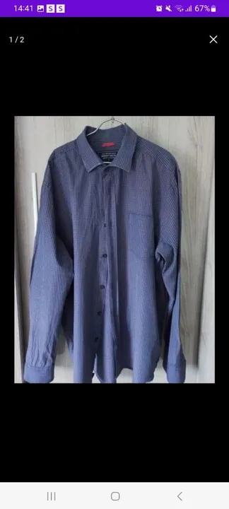 Combo 02 Camisas Claro e azul e rosa Tamanho G