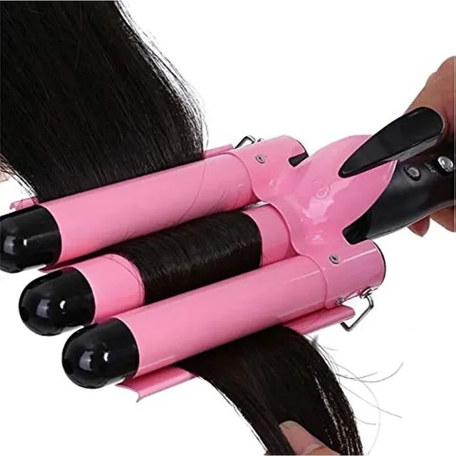 Modelador de cachos triondas Tri-ondas modelador 22 cm de diâmetro - Foto 4