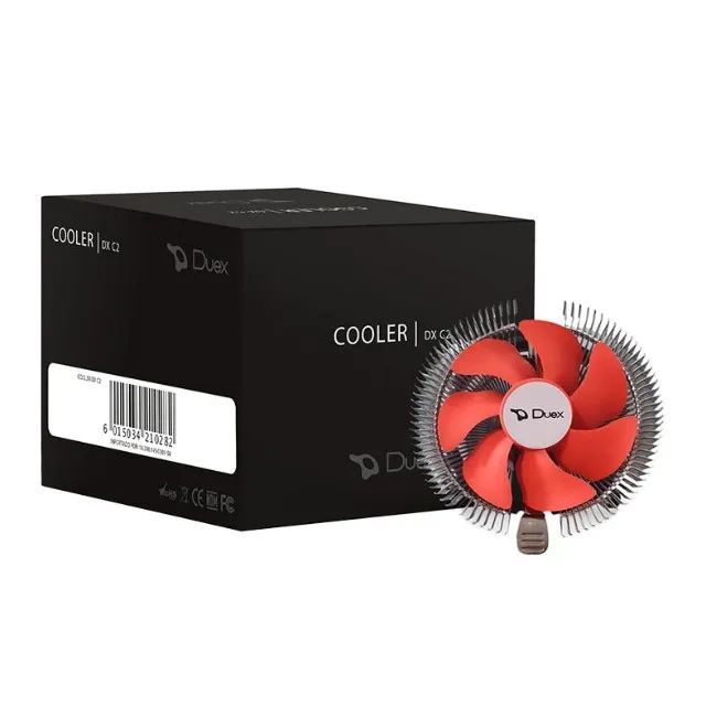 Air Cooler Duex DX C2 Intel/AMD LGA1200/1366/775 | AM4 TDP: 75W ±10% - WZetta - Foto 2