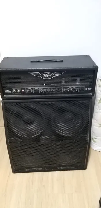 Amplificador Cabeçote Peavey Valveking VK 100 + CAIXA